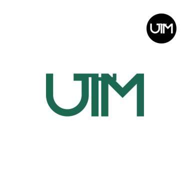 UTM Logo Harf Monogramı Tasarımı