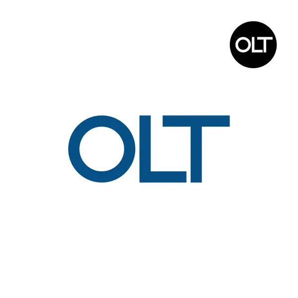 stock vector OLT Logo Letter Monogram Design