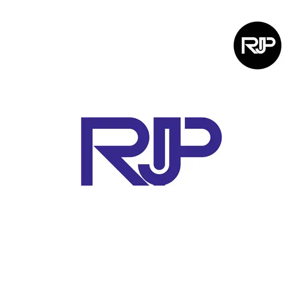 RJP Logo Harfi Monogram Tasarımı