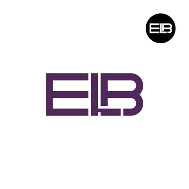 ELB Logo Harfi Monogram Tasarımı
