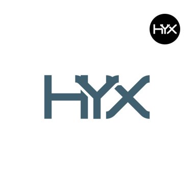 HYX Logo Harf Monogramı Tasarımı