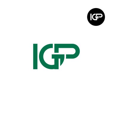 IGP Logo Harfi Monogram Tasarımı