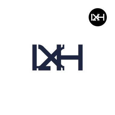 LXH Logo Harf Monogramı Tasarımı