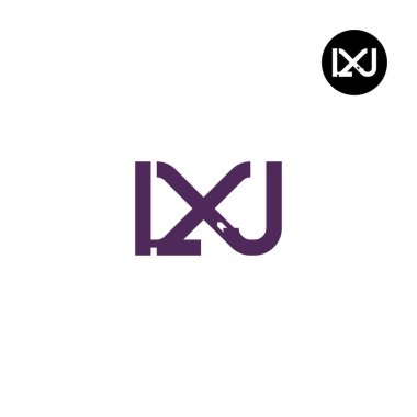 LXJ Logo Harf Monogramı Tasarımı