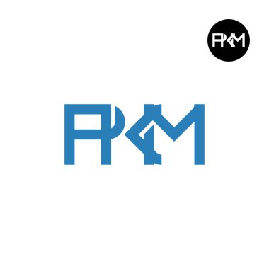 PKM Logo Harfi Monogram Tasarımı