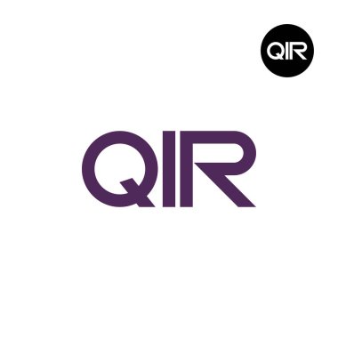 QIR Logo Harfi Monogram Tasarımı