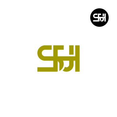 SHJ Logo Harfi Monogram Tasarımı