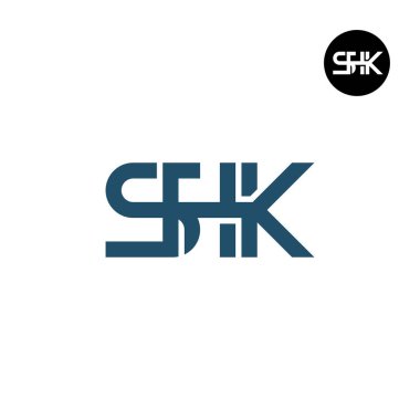 SHK Logo Harfi Monogram Tasarımı