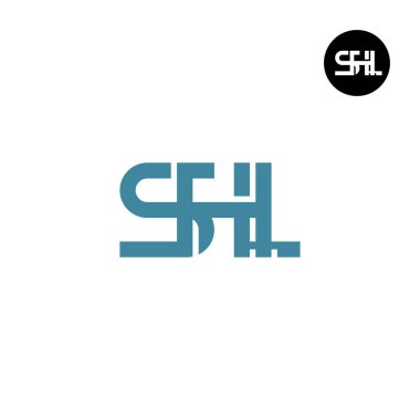 SHL Logo Harfi Monogram Tasarımı