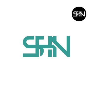 SHN Logo Harfi Monogram Tasarımı