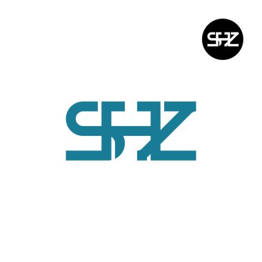 SHZ Logo Harfi Monogram Tasarımı