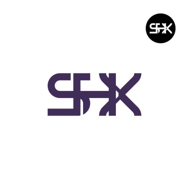 SHX Logo Harf Monogramı Tasarımı