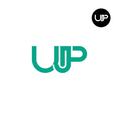 UJP Logo Harfi Monogram Tasarımı