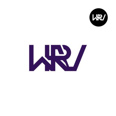 WRV Logo Harfi Monogram Tasarımı