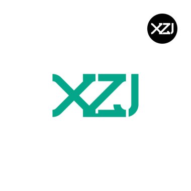 XZJ Logo Harf Monogramı Tasarımı