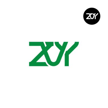 ZVY Logo Harf Monogramı Tasarımı