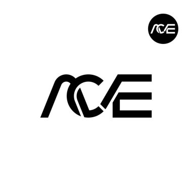 ACE Logo Harfi Monogram Tasarımı