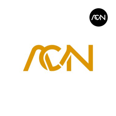 ACN Logo Harfi Monogram Tasarımı