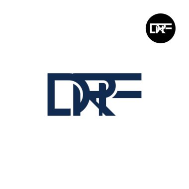 DRF Logo Harfi Monogram Tasarımı