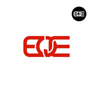 EQE Logo Harfi Monogram Tasarımı