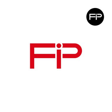 FIP Logo Harfi Monogram Tasarımı