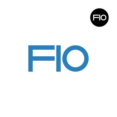 FIO Logo Harfi Monogram Tasarımı
