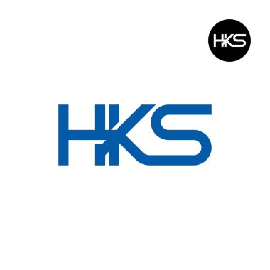 HKS Logo Harfi Monogram Tasarımı