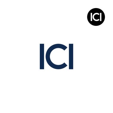 ICI Logo Harfi Monogram Tasarımı