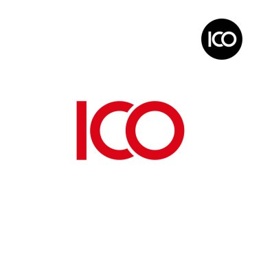 ICO Logo Harfi Monogram Tasarımı