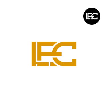 LEC Logo Harfi Monogram Tasarımı