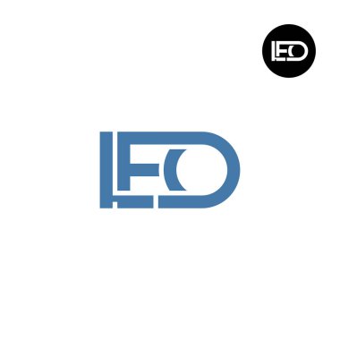 LEO Logo Harfi Monogram Tasarımı