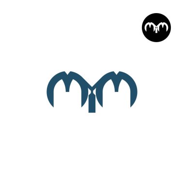 MYM Logo Harf Monogramı Dairesel Tasarım