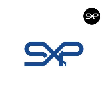 SXP Logo Harfi Monogram Tasarımı
