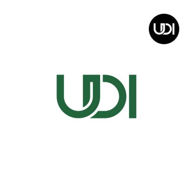 UDI Logo Harf Monogramı Tasarımı