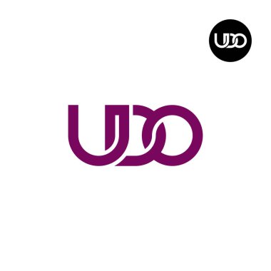 UDO Logo Harfi Monogram Tasarımı