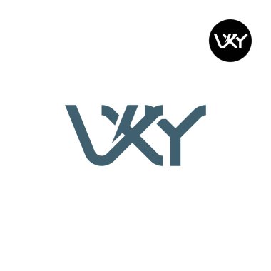 VXY Logo Harf Monogramı Tasarımı