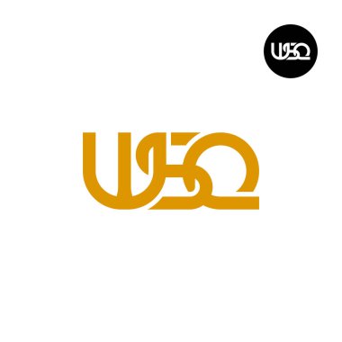 WSQ Logo Harf Monogramı Tasarımı