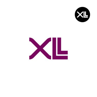 XLL Logo Harfi Monogram Tasarımı