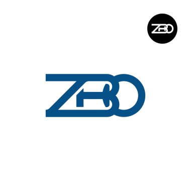 ZBO Logo Harfi Monogram Tasarımı