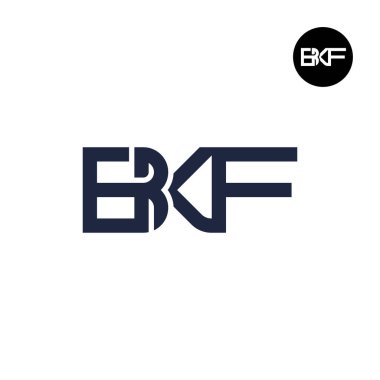 BKF Logo Harfi Monogram Tasarımı