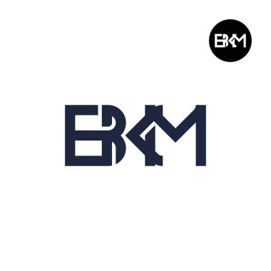BKM Logo Harfi Monogram Tasarımı