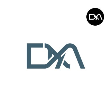 DXA Logo Harf Monogramı Tasarımı