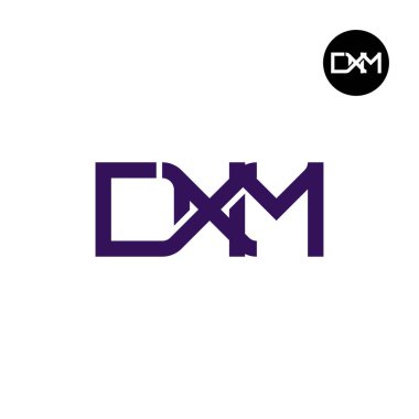 DXM Logo Harf Monogramı Tasarımı