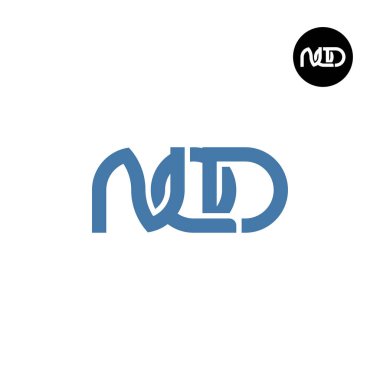 NQD Logo Harfi Monogram Tasarım Baş harfleri