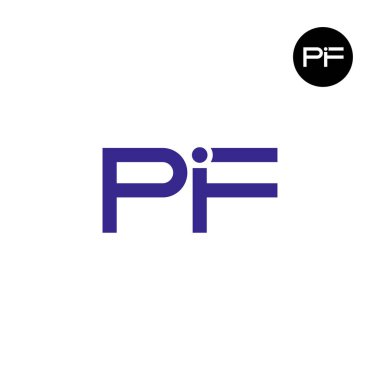 PIF Logo Harfi Monogram Tasarımı