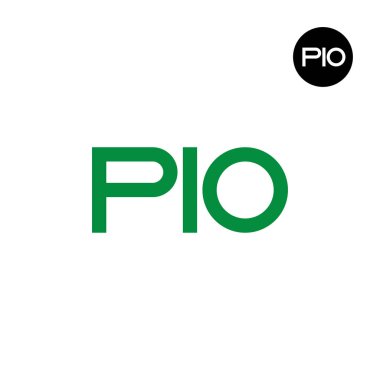 PIO Logo Harf Monogramı Tasarımı