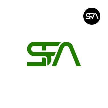 SFA Logo Harfi Monogram Tasarımı