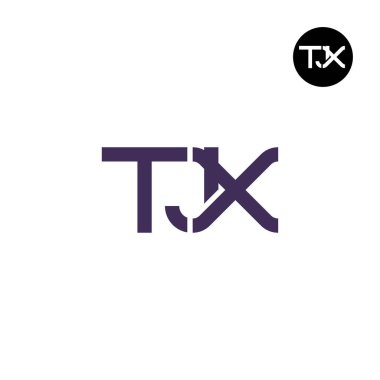 TJX Logo Harf Monogramı Tasarımı