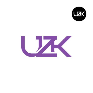 UZK Logo Harf Monogramı Tasarımı