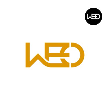 WEO Logo Harf Monogramı Tasarımı